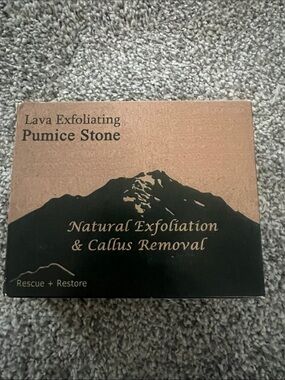 New- Lava Exfoliating Pumice Stone - Natural Exfoliation